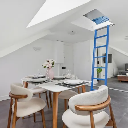 Mezzanine With Netflix - Le Marais Apartmán Paříž